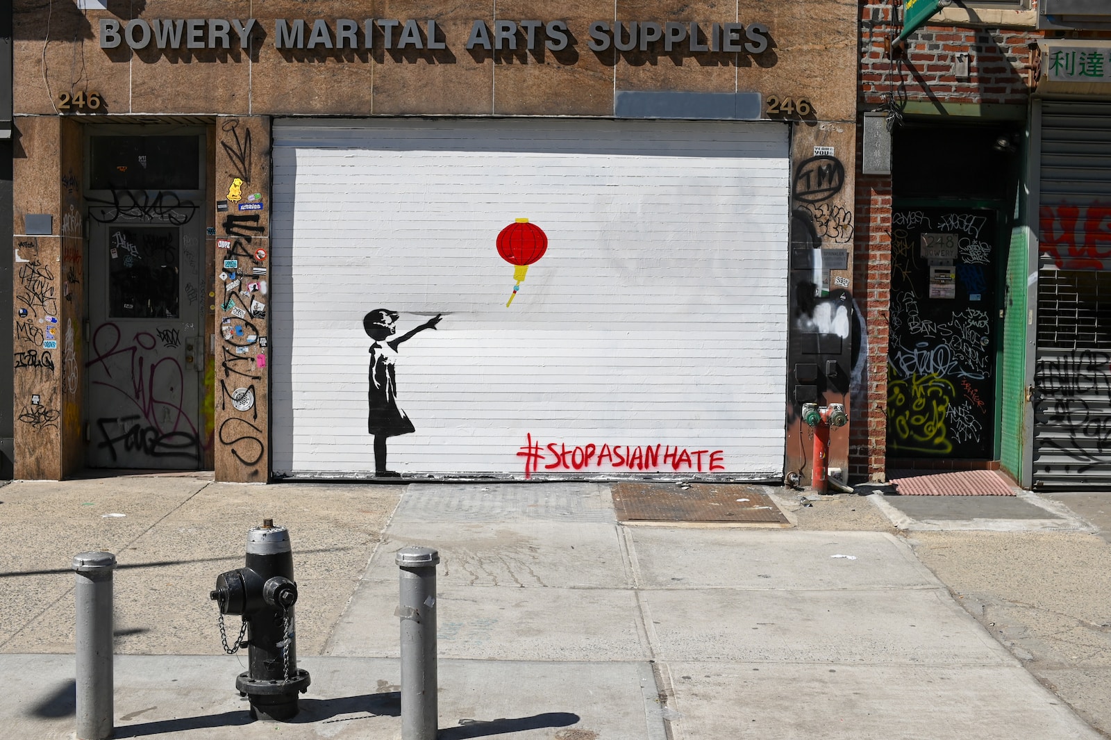 Art with a purpose from Banksy